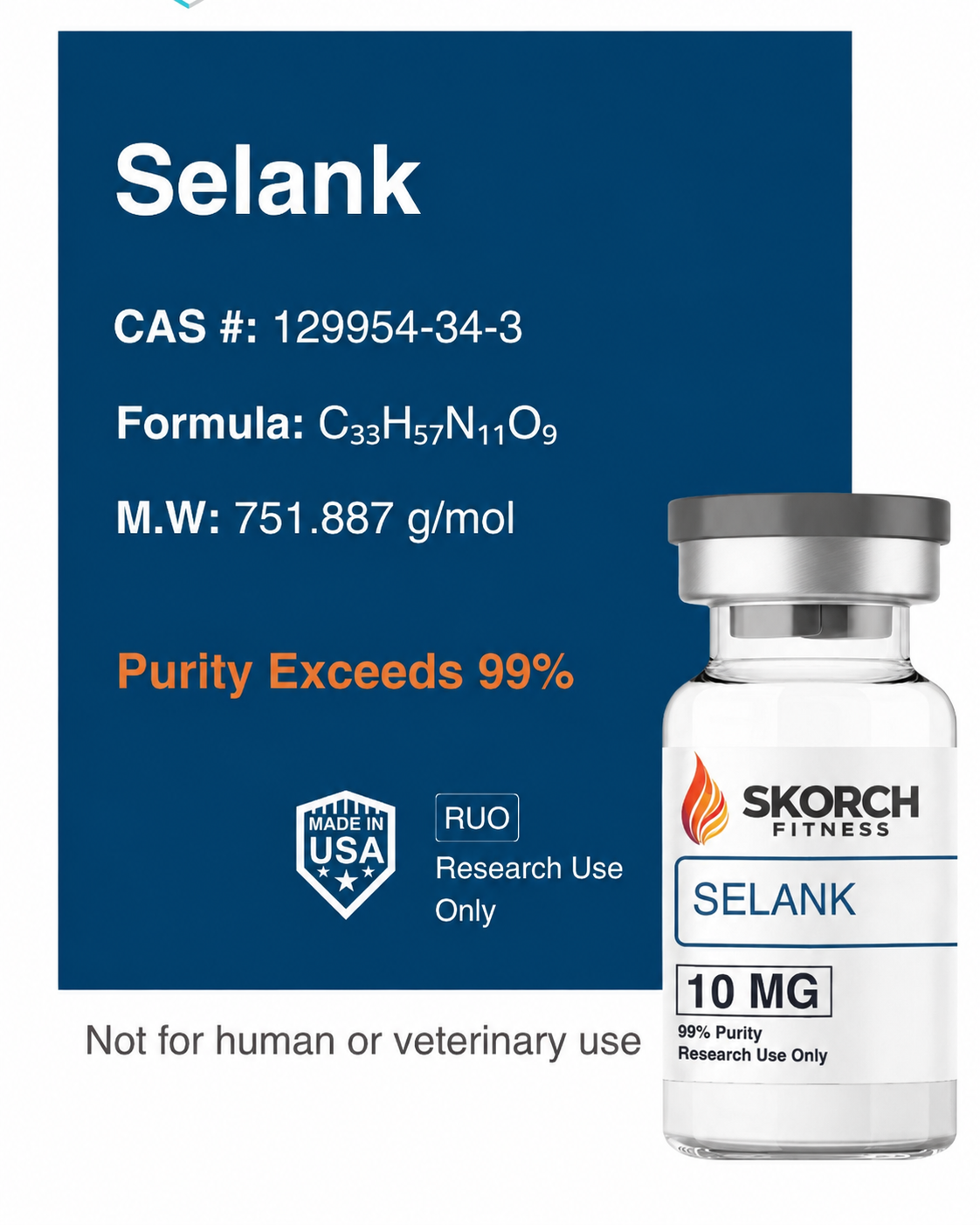 Selank – 10mg