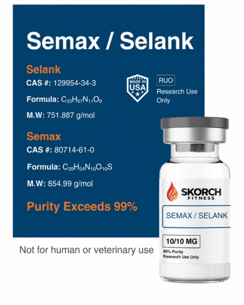 Semax / Selank – 10mg / 10mg