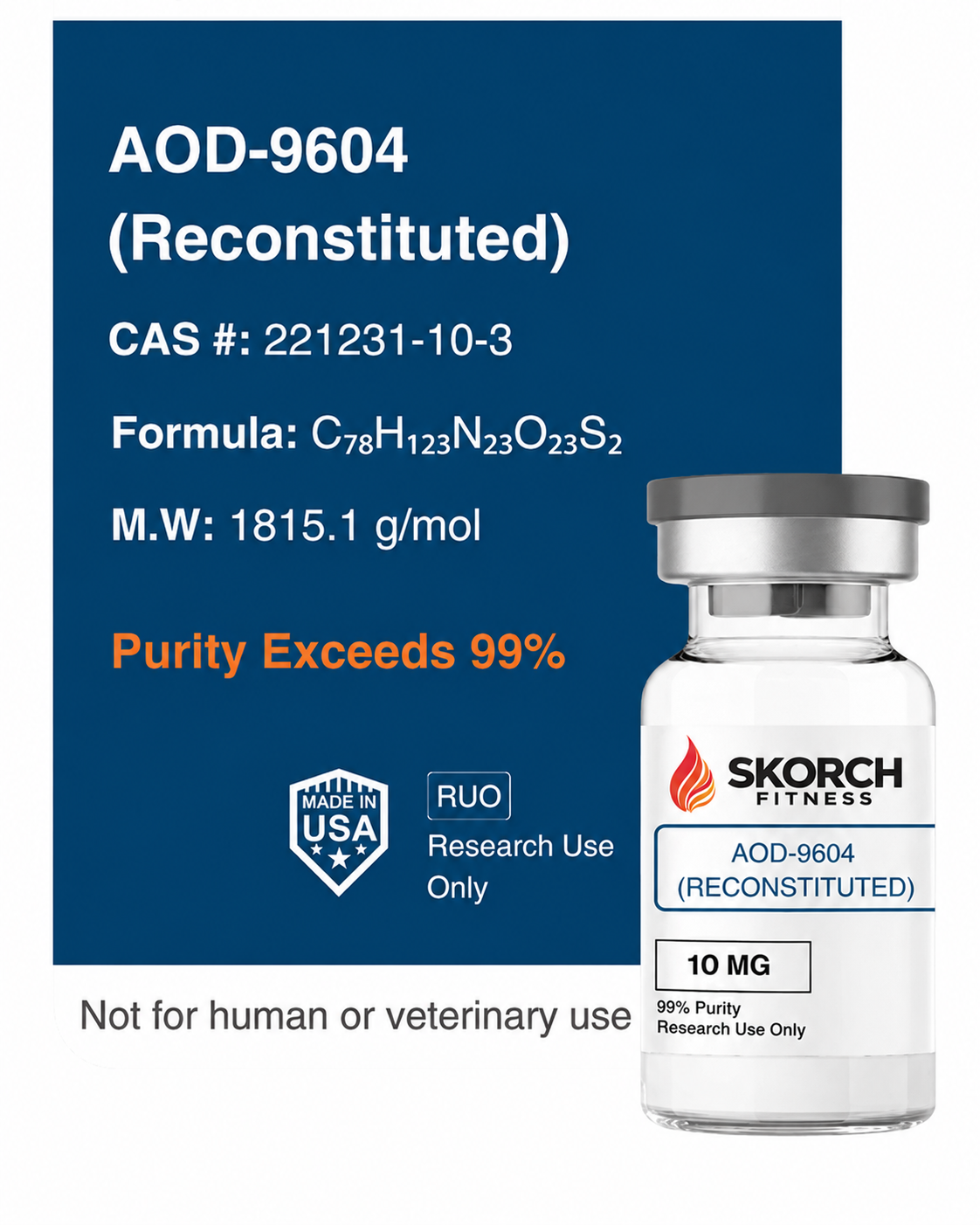 AOD-9604 (Reconstituted) – 10mg