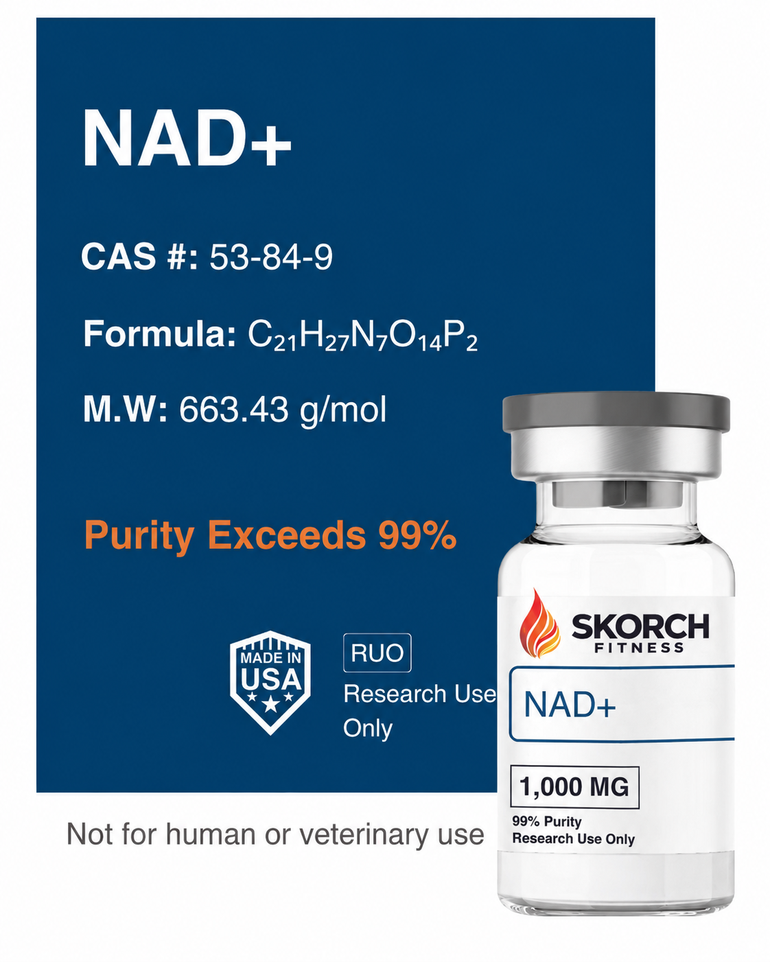 NAD+ (Biofermented) – 1000mg