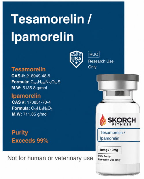 Tesamorelin / Ipamorelin – 10mg / 10mg - Skorch Peptides - Anaheim, CA